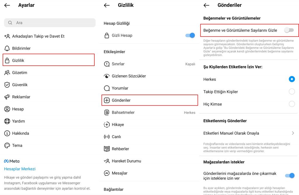 Instagram Beğeni Sayısı Gizleme Nasıl Yapılır?