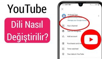 Youtube-Dil-Degistirmek